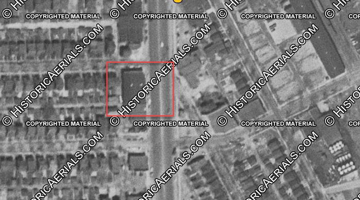 Brightmoor Lanes - 1951 Aerial